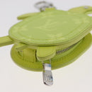 LOUIS VUITTON LV Turtle Tassenbedeltje Leer Geel M02526 LV Auth 181882SM-12