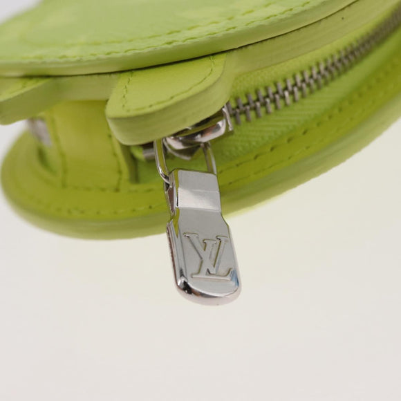 LOUIS VUITTON LV Turtle Tassenbedeltje Leer Geel M02526 LV Auth 181882SM