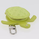 LOUIS VUITTON LV Turtle Tassenbedeltje Leer Geel M02526 LV Auth 181882SM-6