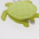 LOUIS VUITTON LV Turtle Tassenbedeltje Leer Geel M02526 LV Auth 181882SM-9