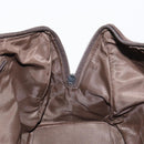 Christian Dior Trotter Canvas Hand Bag Brown Silver Auth 181890V-21