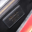PRADA Hand Bag Safiano leather 2way Red Gold Auth 181893V-20