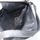 GUCCI GG Canvas Abbey Hand Bag Black Gold 145757 Auth 181897A-17