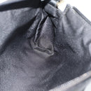 GUCCI GG Canvas Abbey Hand Bag Black Gold 145757 Auth 181897A-18