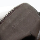 FENDI Zucca Canvas Mamma Baguette Shoulder Bag Black Brown Auth 181898V-11