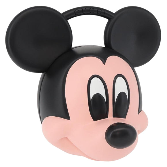 GUCCI Mickey's 90th Anniversary Hand Bag plastic Black Auth 181907SM