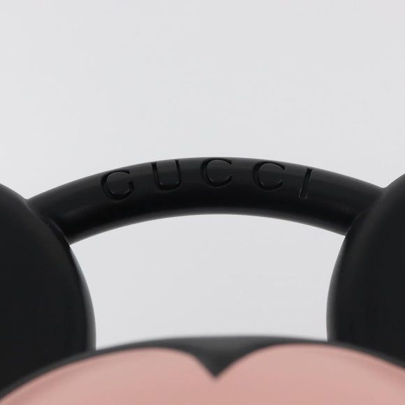 GUCCI Mickey's 90th Anniversary Hand Bag plastic Black Auth 181907SM