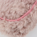 PRADA Hand Bag Fur Pink Silver Auth 181915SM-17