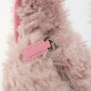PRADA Hand Bag Fur Pink Silver Auth 181915SM-9