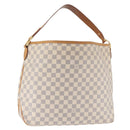 LOUIS VUITTON Damier Azur Delightful MM Shoulder Bag N41448 LV Auth 181916A-1