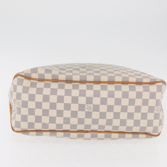 LOUIS VUITTON Damier Azur Delightful MM Shoulder Bag N41448 LV Auth 181916A