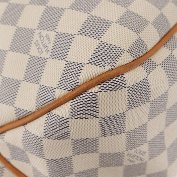 LOUIS VUITTON Damier Azur Delightful MM Shoulder Bag N41448 LV Auth 181916A
