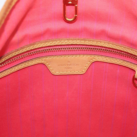 LOUIS VUITTON Damier Azur Delightful MM Shoulder Bag N41448 LV Auth 181916A