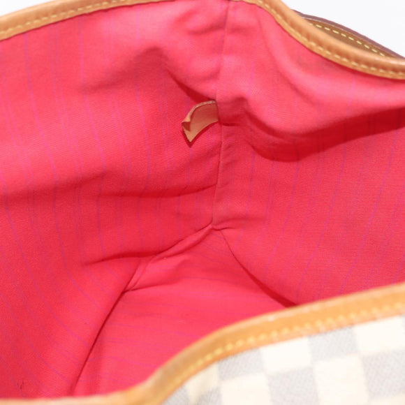 LOUIS VUITTON Damier Azur Delightful MM Shoulder Bag N41448 LV Auth 181916A