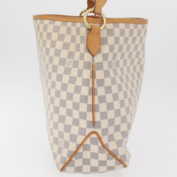 LOUIS VUITTON Damier Azur Delightful MM Shoulder Bag N41448 LV Auth 181916A