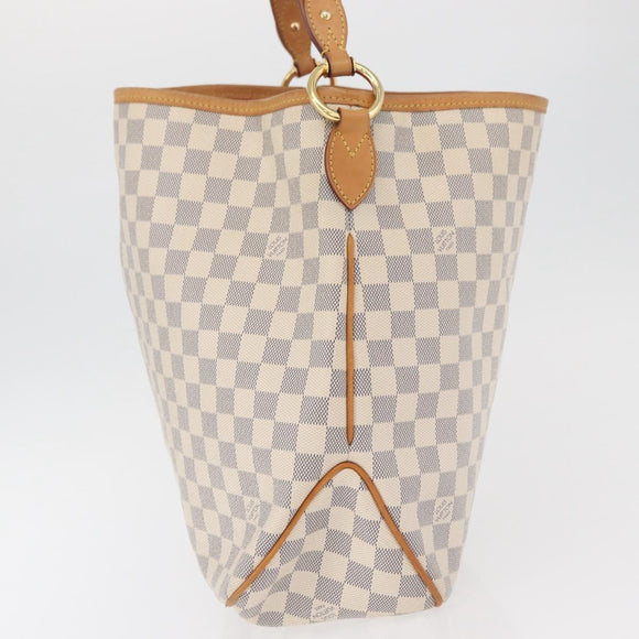 LOUIS VUITTON Damier Azur Delightful MM Shoulder Bag N41448 LV Auth 181916A