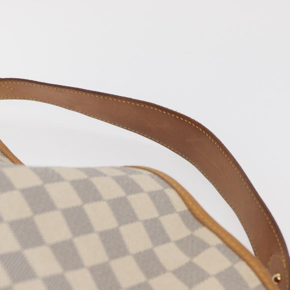 LOUIS VUITTON Damier Azur Delightful MM Shoulder Bag N41448 LV Auth 181916A