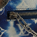 LOUIS VUITTON Monogram Bandana Mini Soft Trunk Bag Blue M20557 LV Auth 181921SM-19