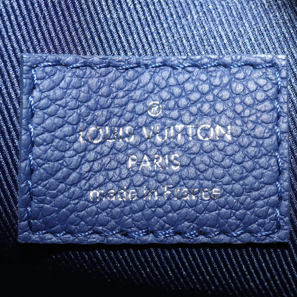 LOUIS VUITTON Monogram Bandana Mini Soft Trunk Bag Blue M20557 LV Auth 181921SM