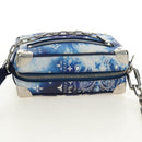 LOUIS VUITTON Monogram Bandana Mini Soft Trunk Bag Blue M20557 LV Auth 181921SM-6