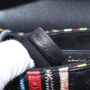 Christian Dior Saddle bag Hand Bag Beads Multicolor Gold Auth 181922SM-20