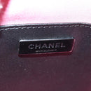 CHANEL Star Matelasse Chain Shoulder Bag Satin Pink CC Auth 181923SM-20