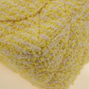 CHANEL Matelasse Chain Shoulder Bag Wool Tweed Yellow Gold CC Auth 181926SM-17