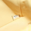 CHANEL Matelasse Chain Shoulder Bag Wool Tweed Yellow Gold CC Auth 181926SM-10
