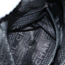 CHANEL Camelia 2.55 Chain Shoulder Bag Wool Tweed White Black CC Auth 181935SM-26