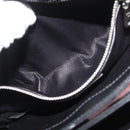 PRADA Chain Shoulder Bag Unborn Calf Skin Pink Silver Auth 181937A-24