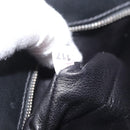 PRADA Chain Shoulder Bag Unborn Calf Skin Pink Silver Auth 181937A-12