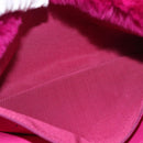 CHANEL Chain Shoulder Bag Fur Pink CC Auth 181939M-24