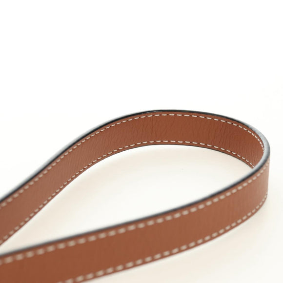 LOEWE Anagram Mini Hammock Drawstring Bag Leather 2way Brown Auth 181940SM