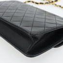 CHANEL Matelasse 23 Double Turn Lock Chain Lammleder 2-Wege CC Auth 181941SAV-18