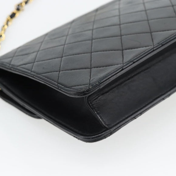 CHANEL Matelasse 23 Double Turn Lock Chain Lammleder 2-Wege CC Auth 181941SAV