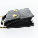 CHANEL Matelasse 23 Double Turn Lock Chain Lammleder 2-Wege CC Auth 181941SAV-3