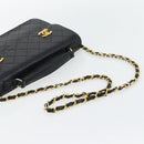 CHANEL Matelasse 23 Double Turn Lock Chain Lammleder 2-Wege CC Auth 181941SAV-8