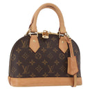 LOUIS VUITTON Monogram Alma BB Hand Bag 2way M53152 LV Auth 181944V-1