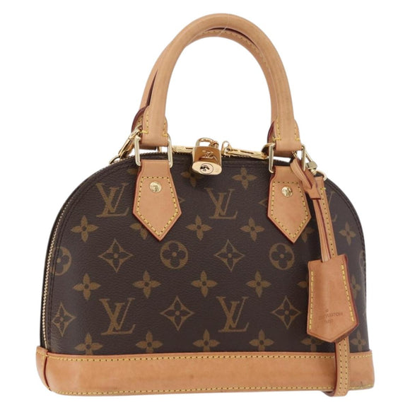 LOUIS VUITTON Monogram Alma BB Hand Bag 2way M53152 LV Auth 181944V