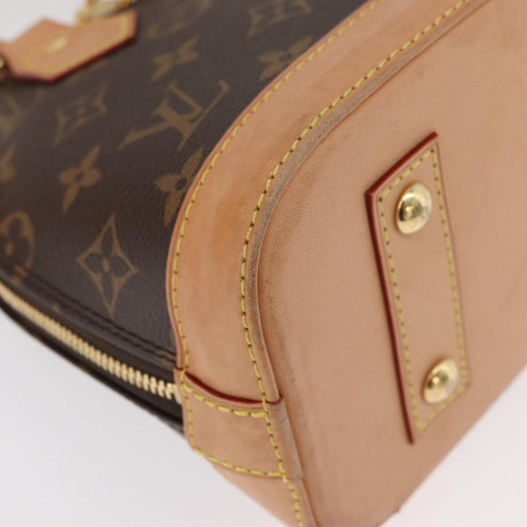 LOUIS VUITTON Monogram Alma BB Hand Bag 2way M53152 LV Auth 181944V