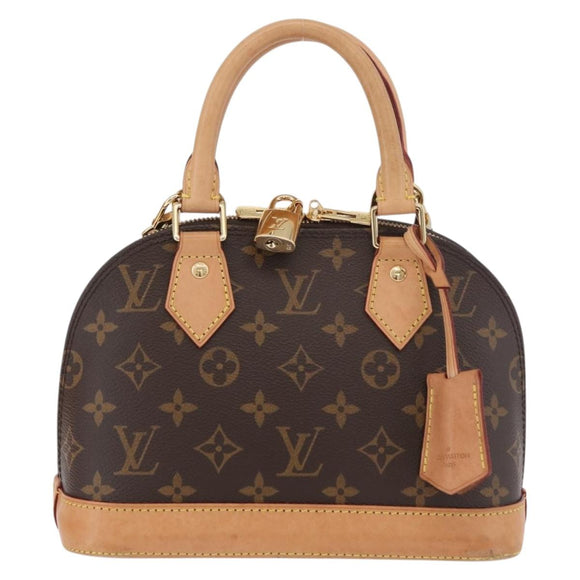 LOUIS VUITTON Monogram Alma BB Hand Bag 2way M53152 LV Auth 181944V