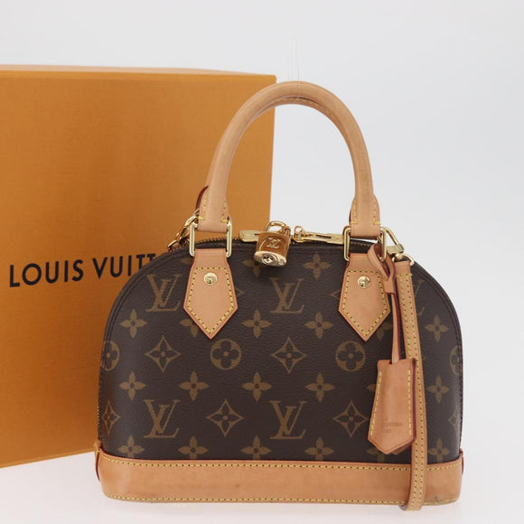LOUIS VUITTON Monogram Alma BB Hand Bag 2way M53152 LV Auth 181944V