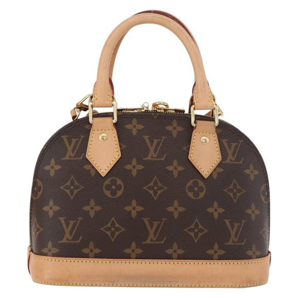 LOUIS VUITTON Monogram Alma BB Hand Bag 2way M53152 LV Auth 181944V