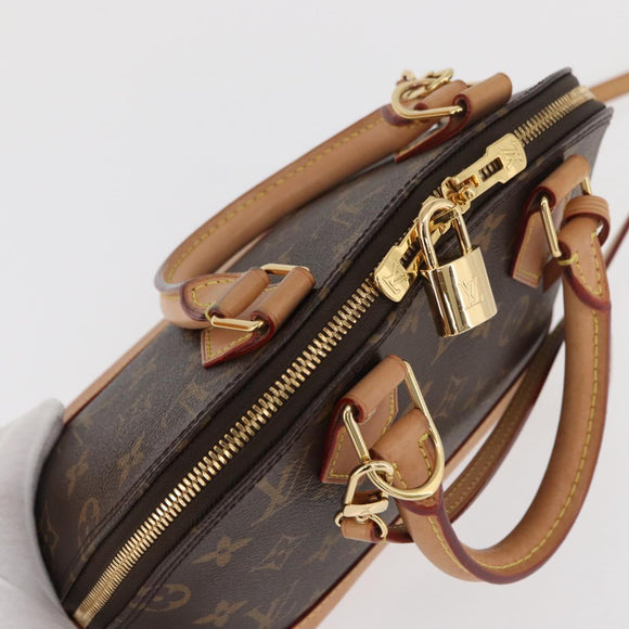 LOUIS VUITTON Monogram Alma BB Hand Bag 2way M53152 LV Auth 181944V