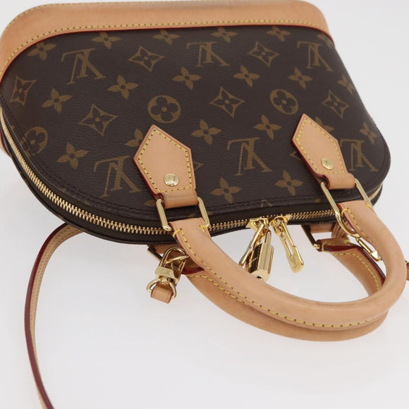 LOUIS VUITTON Monogram Alma BB Hand Bag 2way M53152 LV Auth 181944V