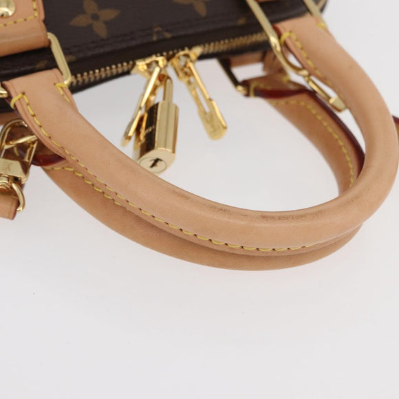 LOUIS VUITTON Monogram Alma BB Hand Bag 2way M53152 LV Auth 181944V