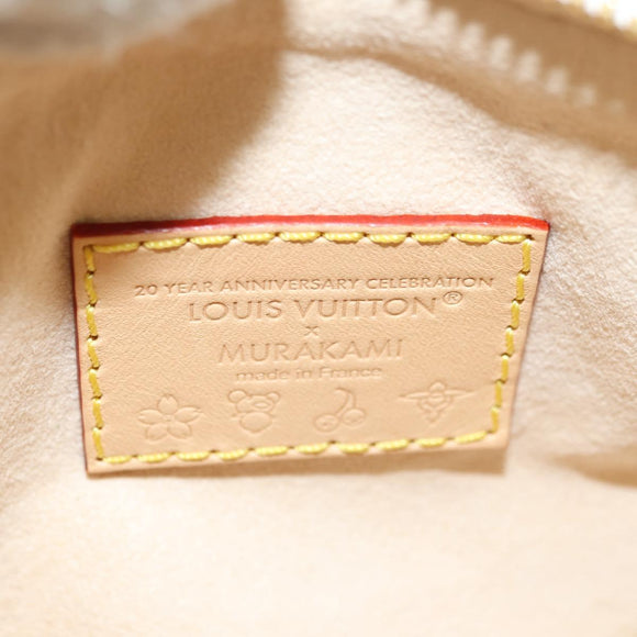 LOUIS VUITTON Multicolor Nano Speedy Hand Bag 2way White M13391 Auth 181947SAM