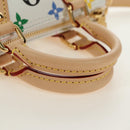 LOUIS VUITTON Multicolor Nano Speedy Hand Bag 2way White M13391 Auth 181947SAM-7