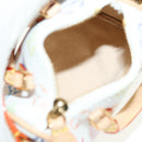 LOUIS VUITTON Multicolor Micro Speedy Bag Charm White M03729 LV Auth 181949SAM-11