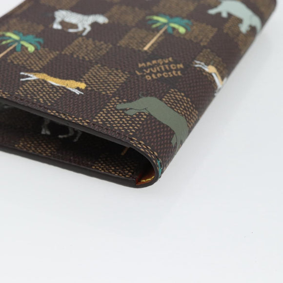 LOUIS VUITTON Heritage The Darjeeling Couverture Passport N40872 Auth 181950SAM